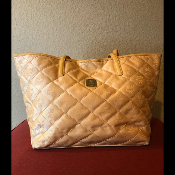 MCM Quilted Tote - Picture 1 of 13